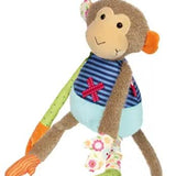Patchwork Monkey Plush Toy