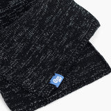 Stan Merino Cashmere Neck Warmer in Black Sparkle