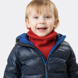 3 yr old Elio wears a mini freddie in lava