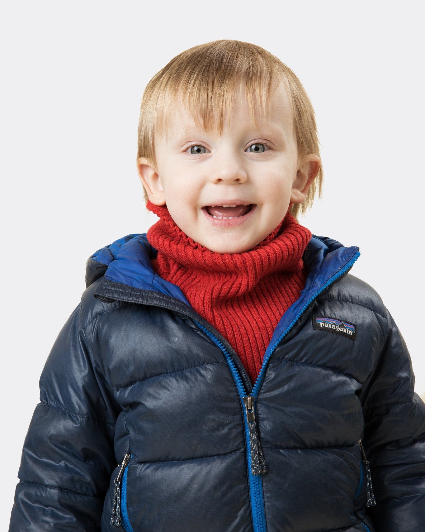 3 yr old Elio wears a mini freddie in lava