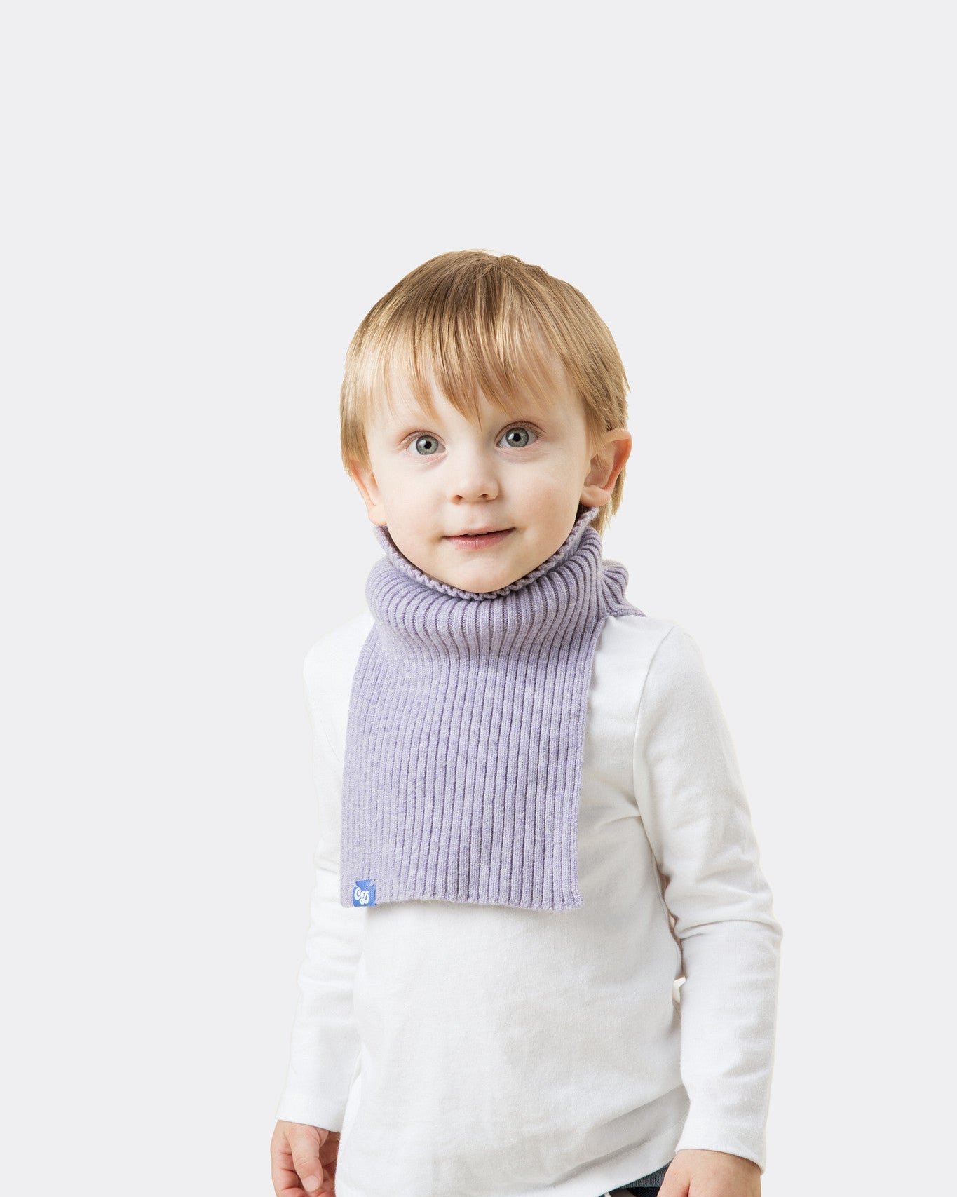 Elio, aged 3, wears a mini freddie dickey in lilac