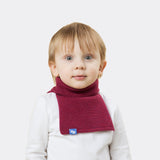 Elio, aged 3, wears a mini stan dickey in berry