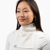 Liz is 5'6" and wearing a small stan in blanc