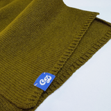 Stan Merino Cashmere Dickey Scarf in Mossy