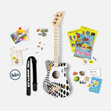 beatles + loog mini guitar dots