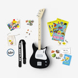 beatles + loog electric guitar black