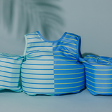 Blue Lemonade Stripe Kids Float