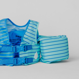 Blue Lemonade Stripe Kids Float