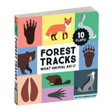 Forest Tracks: What Animal Am I? Lift-The-Flap Board Book