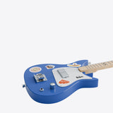 beatles + loog electric guitar blue