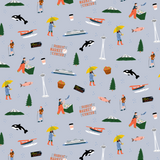 Goodnight, Seattle PJ Set