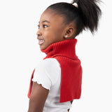 Khali is 7 and wears a freddie in lava in size small