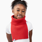 Khali is 7 and wears a small freddie in lava